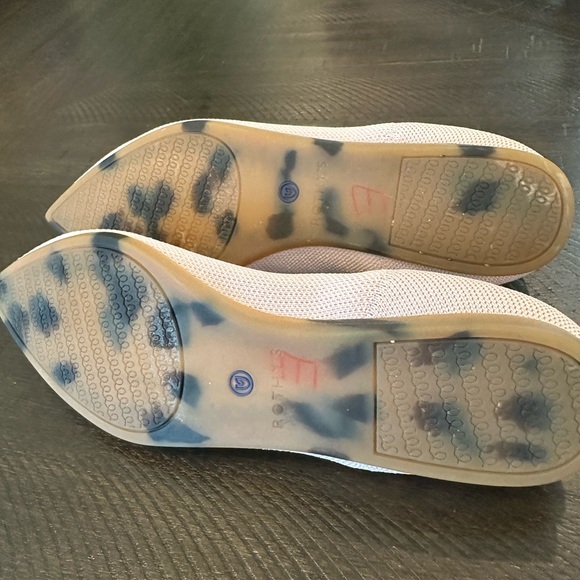 Rothy's Women's Pink Pointed Flats - Picture 7 of 9